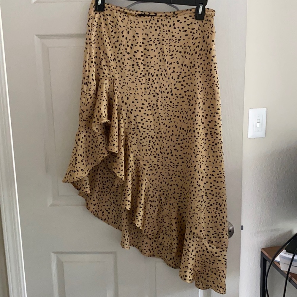 Forever21 Leopard Print Skirt